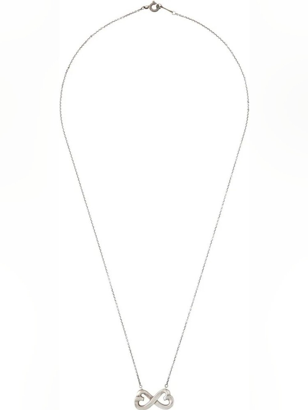 Tiffany & Co. Loving Heart Infinity Pendant Necklace (Pre-owned)